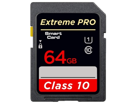 Tarjeta de Memória SLOWMOOSE U3 Sd Sdxc Class10 V10 (64 GB)