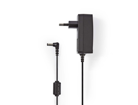 Adaptador de cámara CCTV 2,0 A 12 V CC Mango de 5,5 x 2,1 mm Hané 1,50 metros negro NEDIS