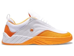 Zapatillas Deportivas DC Williams Slim (Blanco, Naranja - Material Sintético- 46)