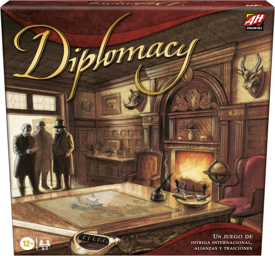 Juego de Mesa HASBRO Avalon Hill - Diplomacy (Edad Minima: 12 años - Nível Dificuldade: Intermédio)