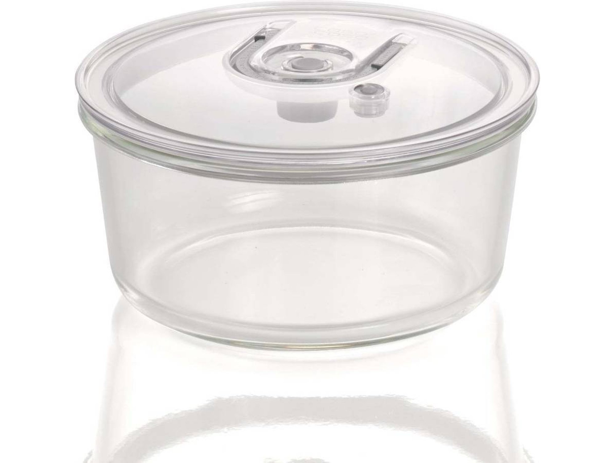 Caja Caso Redondo 1700 ml vacuboxx contenedor de frescura al transparente