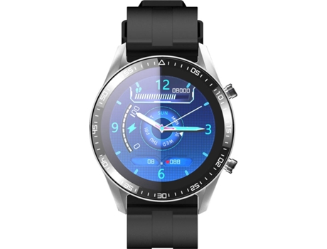 Smartwatch TREVI T-Fit 290 HBT (1.3" - Bluetooth - Caucho - Negro)