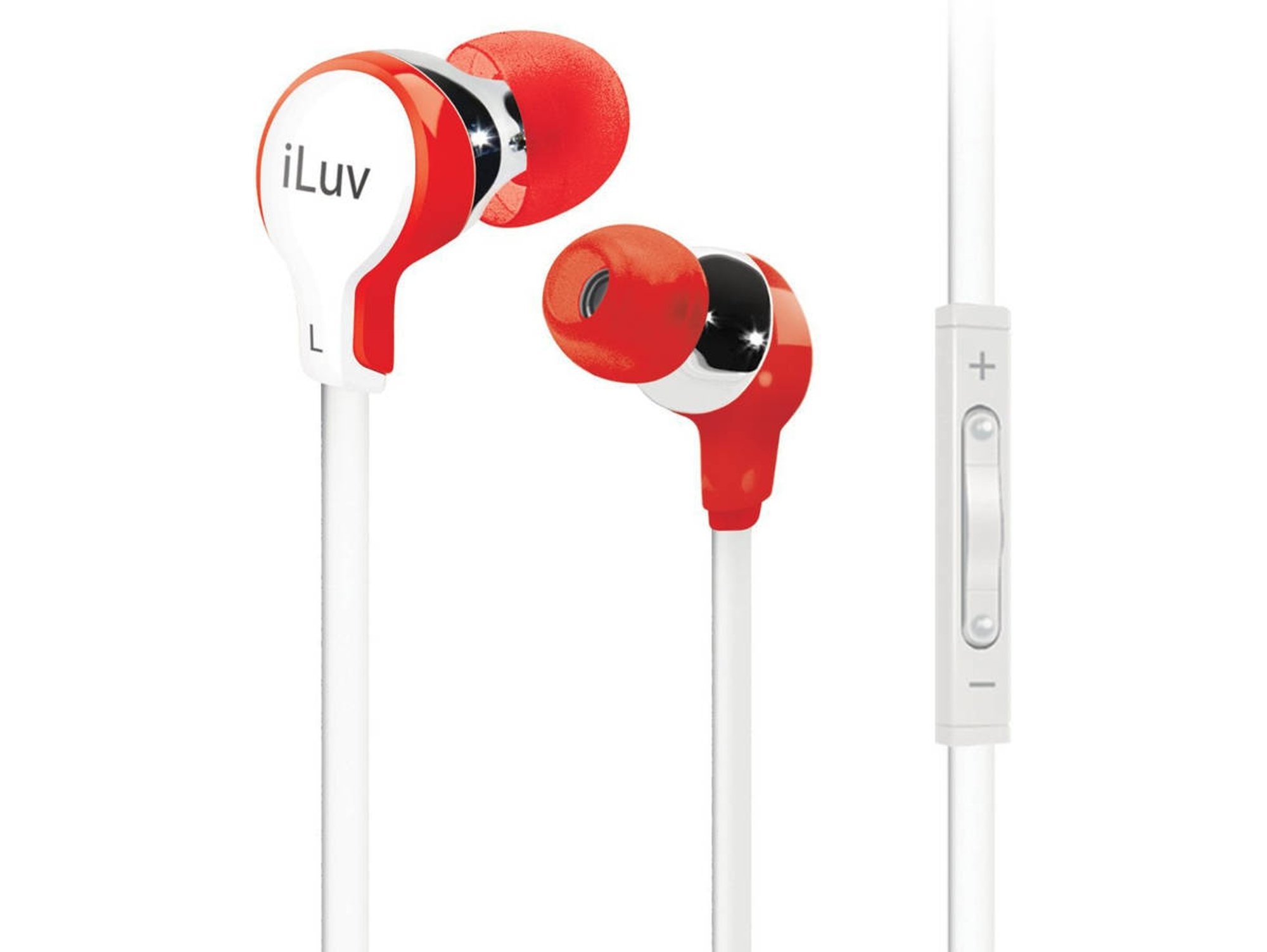 Auriculares con cable ILUV IEP317RED