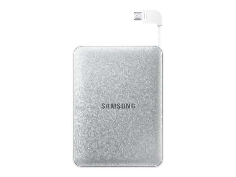 Powerbank SAMSUNG Eb-Pg850 (8400 mAh - 1 USB - MicroUSB - Plateado)