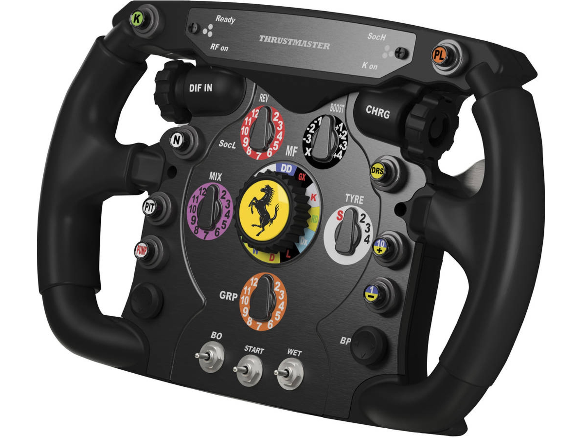 Volante THRUSTMASTER Ferrari F1 Wheel Add-On Especial PC (Inalámbrico - PC  - Negro)