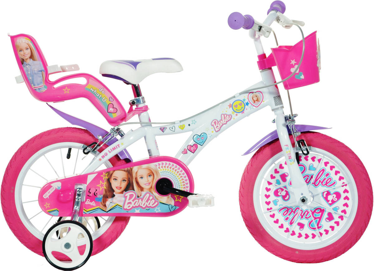 Bicicleta BARBIE Rosa (Edad Minima: 4 años - 14")