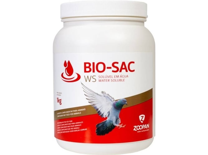 Complemento Alimenticio para Palomas ZOOPAN Bio-Sac (1Kg)