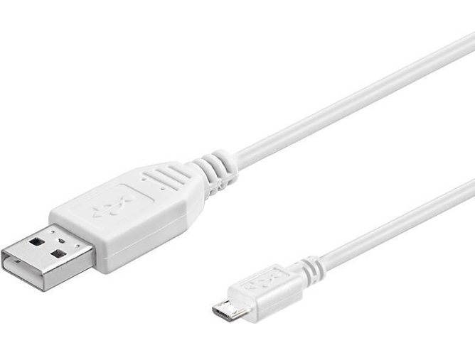 Cable USB GOOBAY (USB - 15 cm - Blanco)