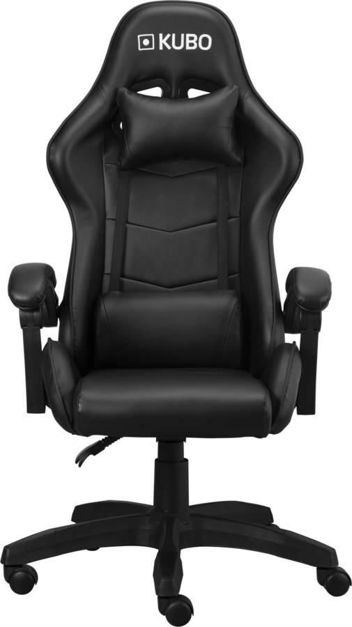 Silla Gaming KUBO Negro (Hasta 130 kg - Elevador a Gás Clase 3)