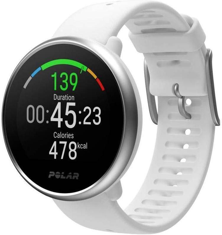 Smartwatch POLAR Ignite (GPS - Tocar - Blanco)