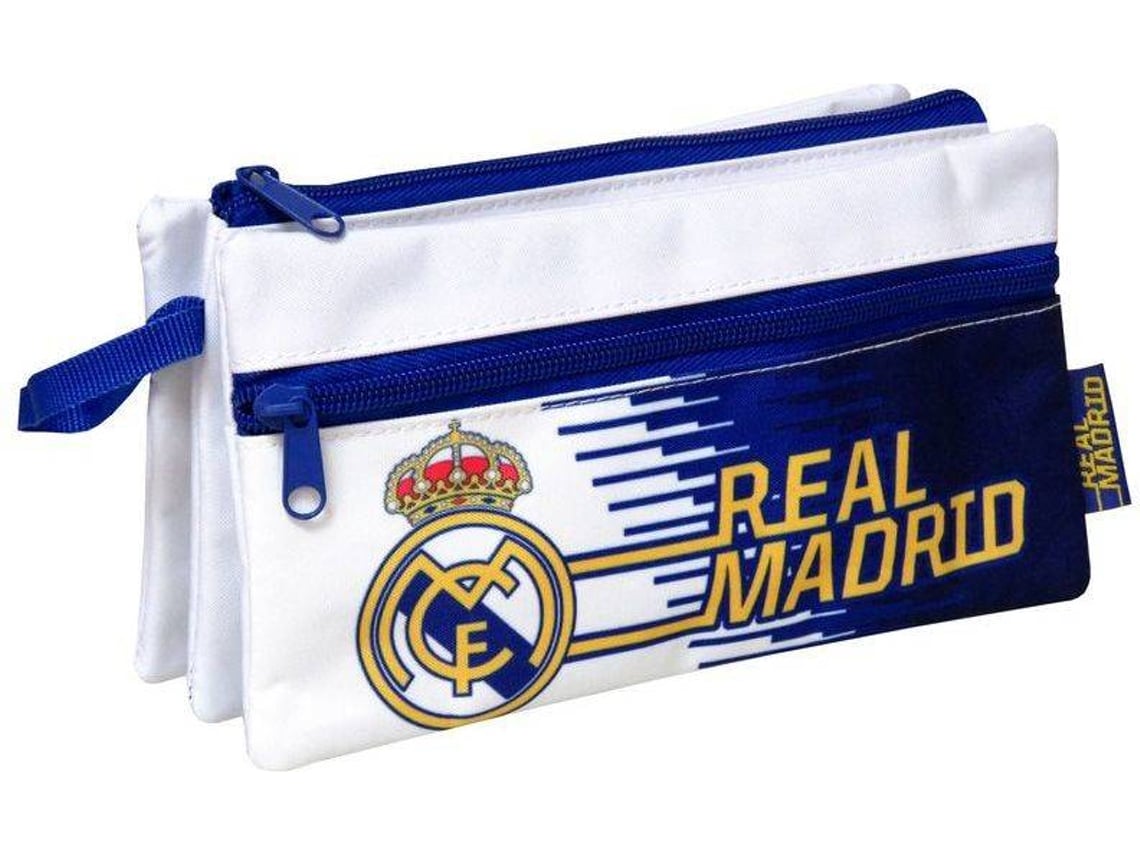 Estuche de tres compartimentos del Real Madrid por 15,90 euros en