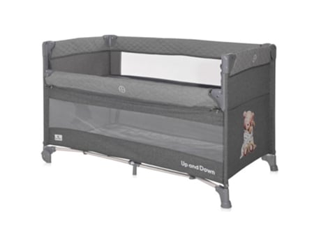 Cama de Viaje LORELLI Up and Down Cool Grey Bear