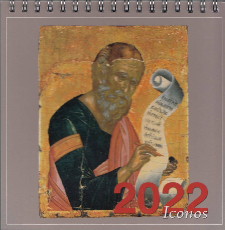 Libro Calendario -2022 Mesa Iconos de Vários Autores (Español)