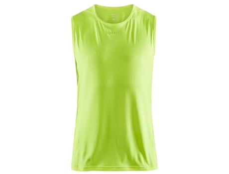 Camiseta de Hombre para Running CRAFT Adv Essence Verde (L)