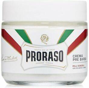 Crema Prebarba y After Shave PRORASO Té Verde y Avena (100 ml)