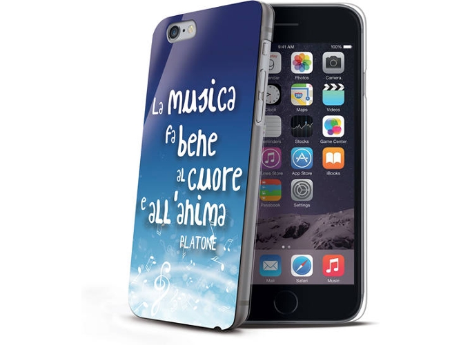 Funda iPhone 6 Plus CELLY CDCOVIPH6PLA Azul