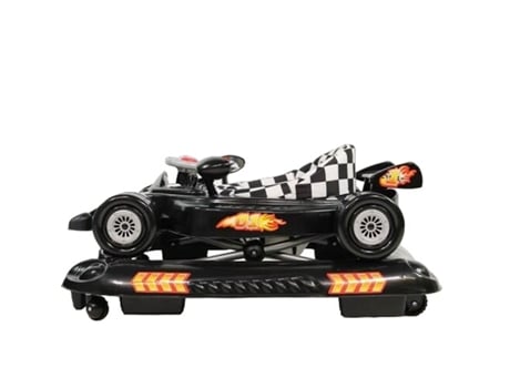 Andador con ruedas NANIA Racing Coche Negro