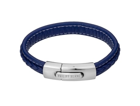 Brazalete de piel auténtica y acero inoxidable PHILIPP BLANC Henry 0,090,090,034 cm