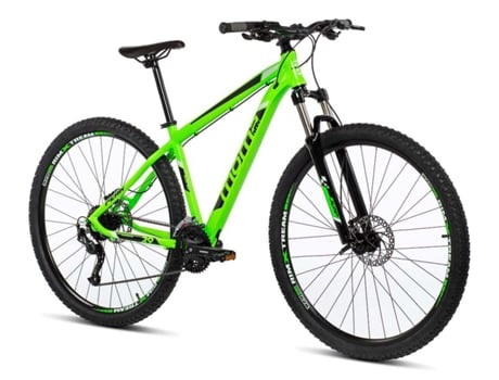 Bicicleta de Montaña MOMA BIKES BIPEAKV17 Verde (167x22x88 cm)