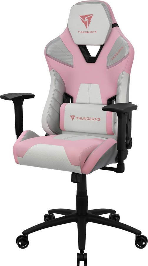 Silla Gaming Ergonómica ThunderX3 TC5SAKURABW, Cojines Removibles, Air Tech, Blanco