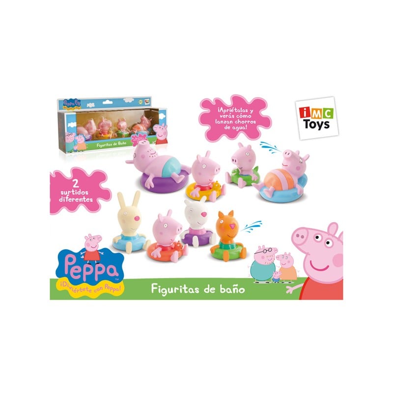 Peppa Pig Figuritas Baño