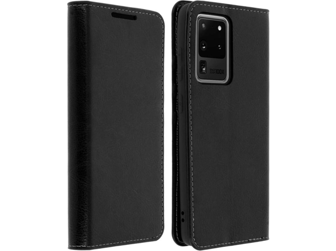 Funda Samsung Galaxy S20 Ultra AVIZAR Piel Negro