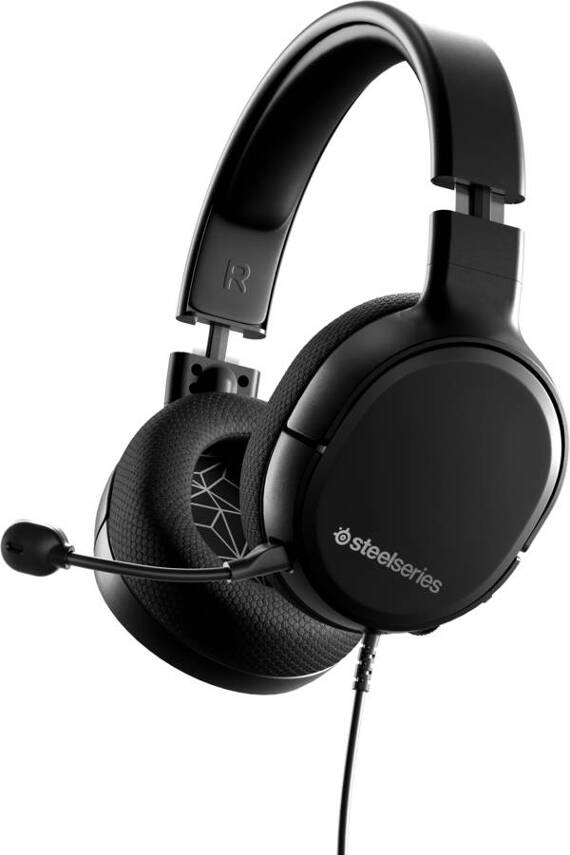 Auriculares Gaming Con Cable STEELSERIES Arctis 1 (Over Ear - Multiplataforma - Noise Cancelling - Negro)