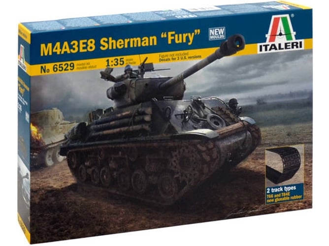 Coche militar CARSON M4A3E8 SHERMAN "FURY"