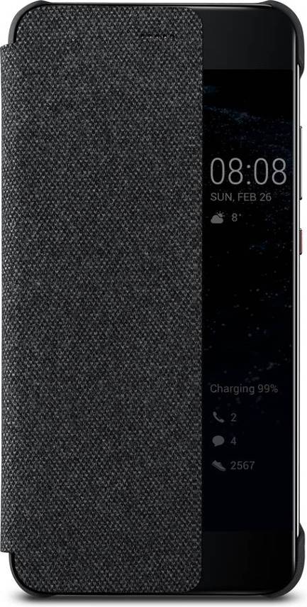 Funda HUAWEI P10 Plus Flip Gris