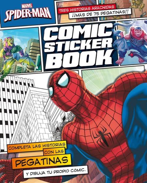 Libro Spider-Man:Comic Sticker Book de Vários Autores (Español)