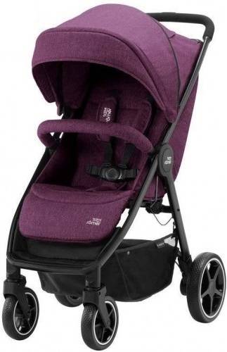 Britax Römer Carrito bebe bagile compacto y plegable con una mano niños 0 22 kg desde el nacimiento hasta los 4 años cherry