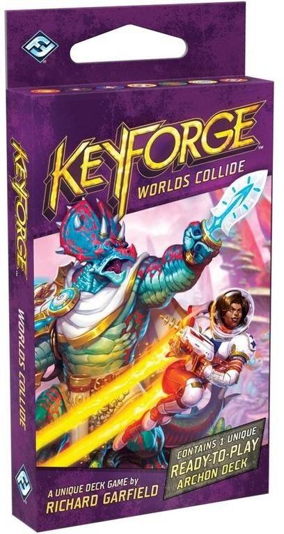 Juego de Cartas FANTASY FLIGHT KeyForge: Worlds Collide - Archon Deck (Inglés - Edad Mínima: 13)