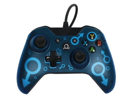 Mando Xbox One/One s/One X/Xne Elite ENKERS Gamepad Azul