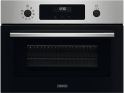 Horno Microondas ZANUSSI ZVEKM6X2 (43 L - 59.5 cm - Hidrolítico - Inox)