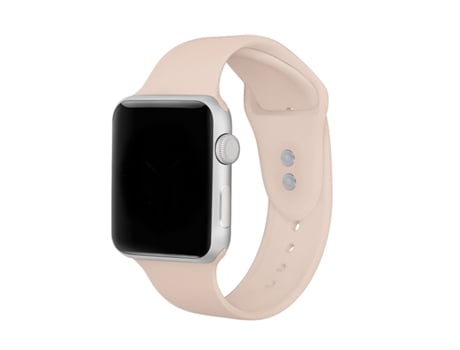 Correa SmoothSilicone para Apple Watch Series 9 - 45 mm - Crema