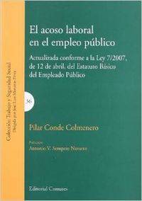 Libro El Acoso Laboral En El Empleo Público de Pilar Conde Colmenero (Español)