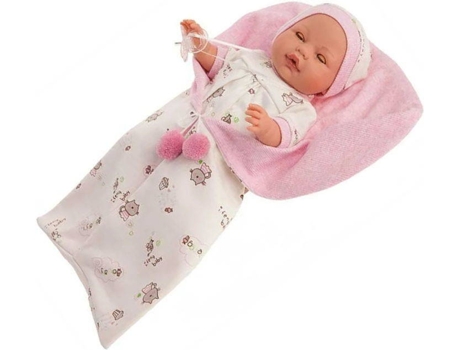 Bimba Saquito Bebe rosa muñeca antonio juan 21