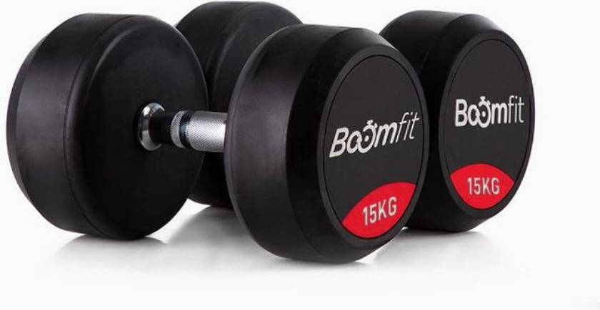 Mancuernas BOOMFIT Redondos (15kg)