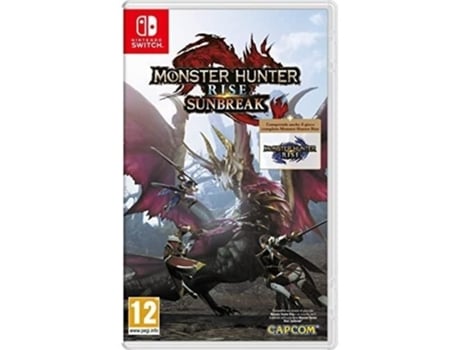 Monster Hunter Rise Sunbreak Set Padrãodlc Nintend Italiano NINTENDO