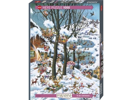 Puzzle 1000 Pcs Ryba Paradise In Winter (9 años)