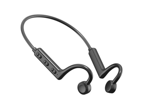 Mini Auriculares Inalámbricos Smartek Deportivos Bluetooth 5.3 Conducción  Ósea Con Clip Oreja - Blanco