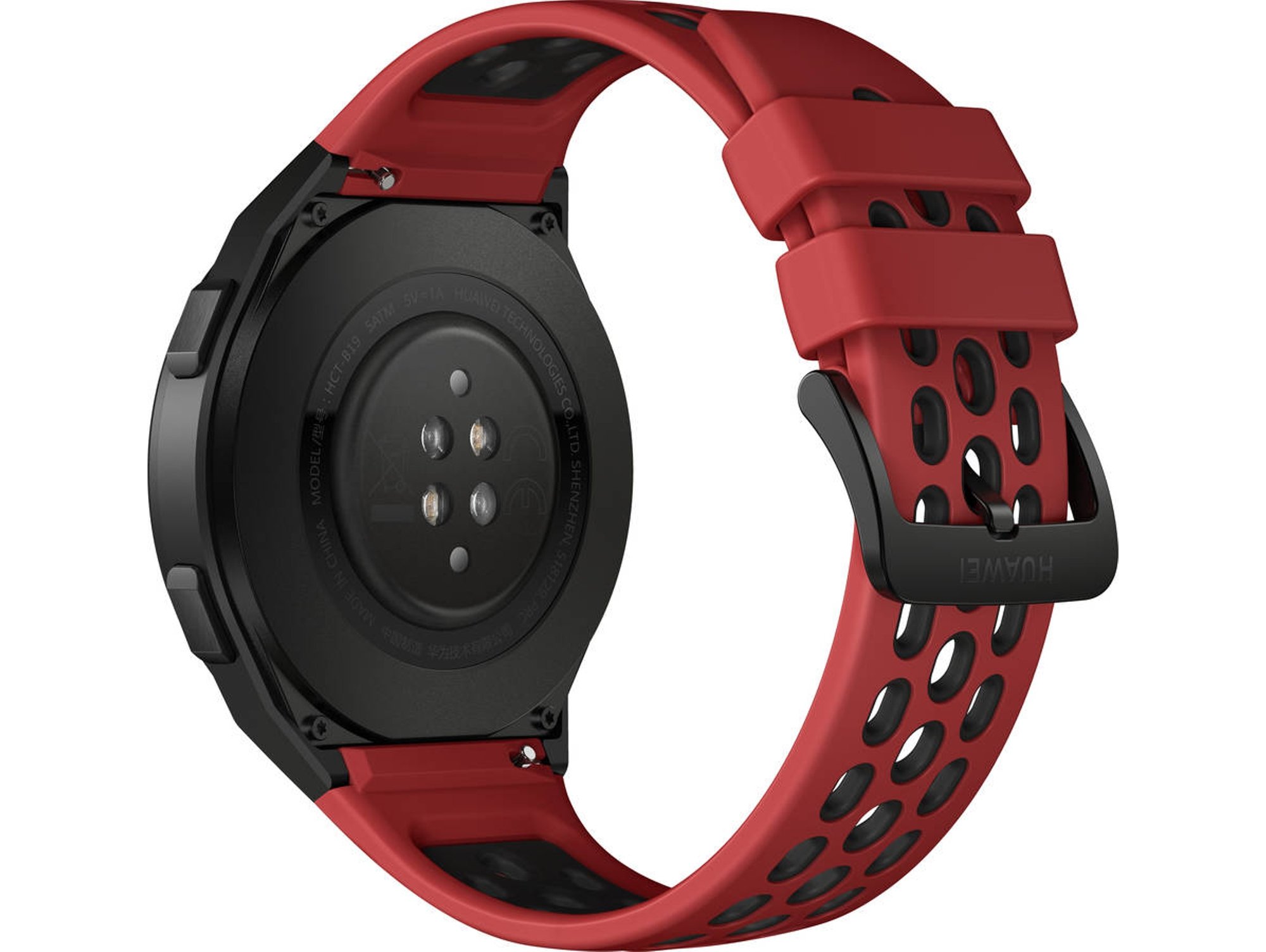 Smartwatch HUAWEI Watch GT2E Sport 46mm Rojo Soporta SpO2 Worten.es