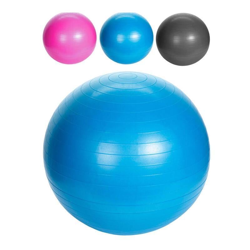 Pelota yoga 55 cm + hinchador surtida