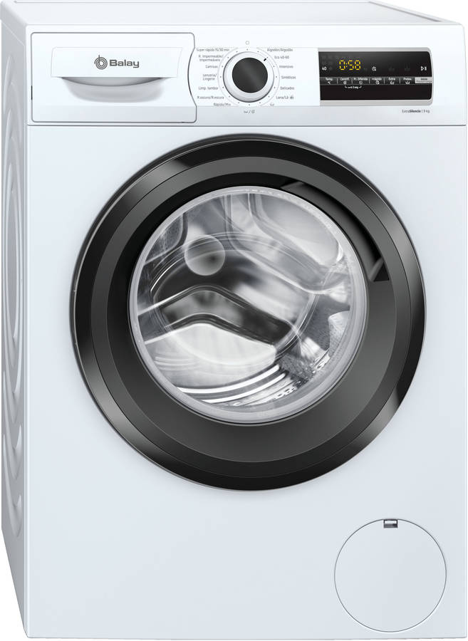 Lavadora BALAY 3TS894B (9 kg - 1400 rpm - Blanco)