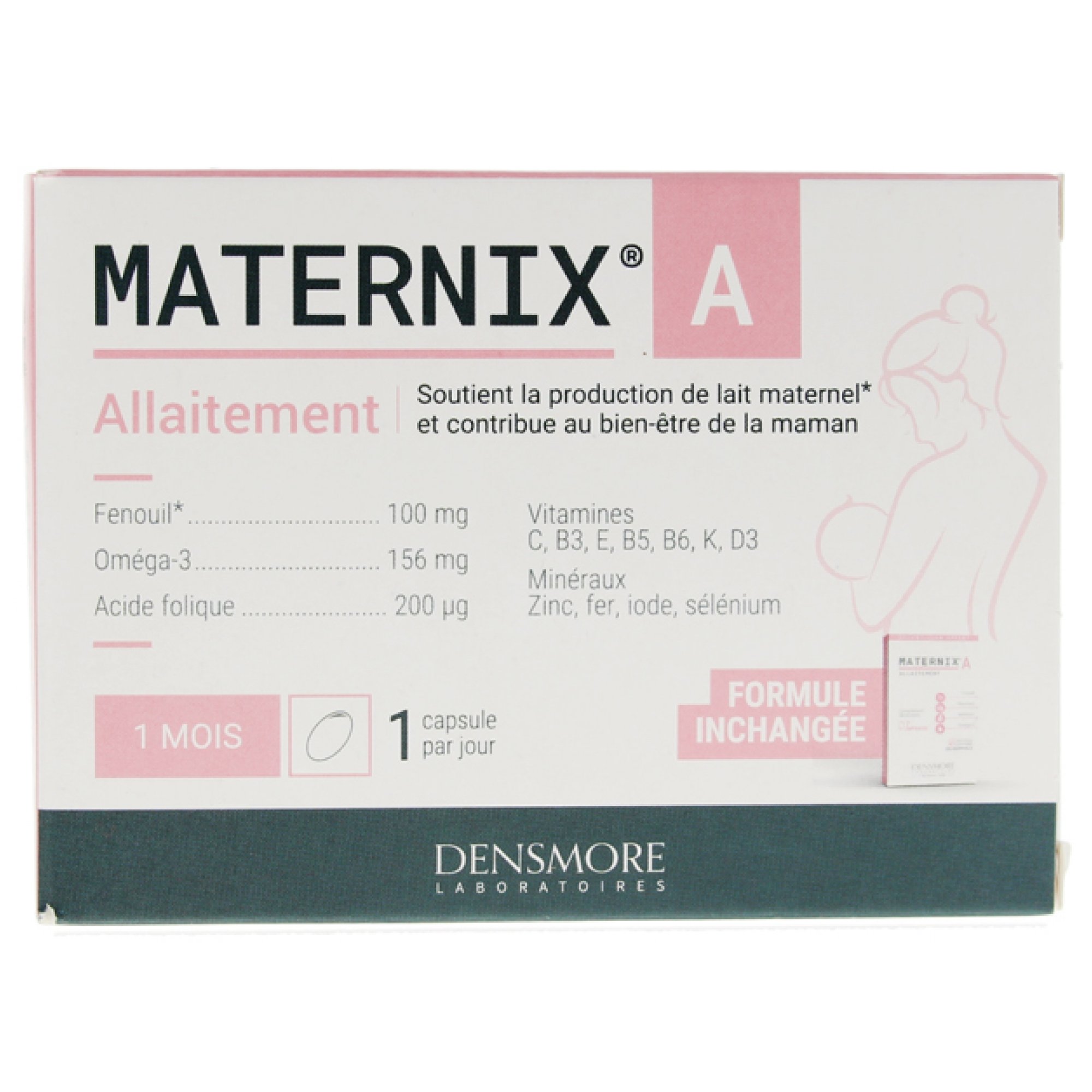 Densmore Maternix A Allaitement 30 capsules