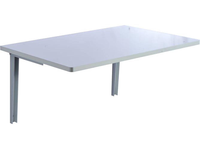 Homcom Plegable De pared mesita auxiliar abatible colgante 60x40x20 cm cocina comedor dormitorio blanco multifunciones 833179wt