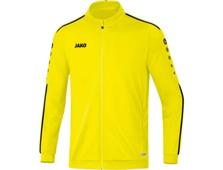 Chaqueta para Niños JAKO Polyester Striker 2.0 (Amarillo, Negro - 11/12 Años)