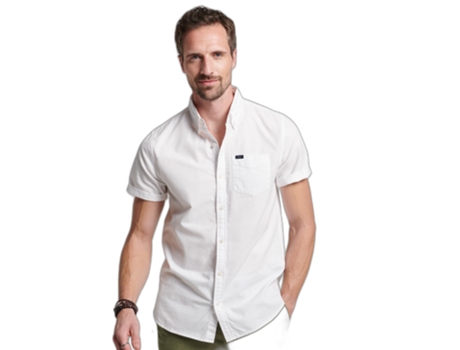 Camisa para Hombre SUPERDRY (Algodón - 2XL - Multicolor)