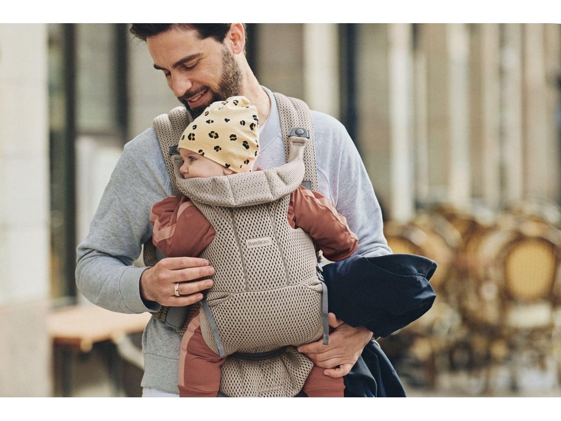 BabyBjörn® mochila porta bebé Move 3D mesh gris/beige