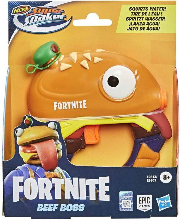 Figura HASBRO Lanzador de Agua Fortnite Beef Boss Nerf Super Soaker